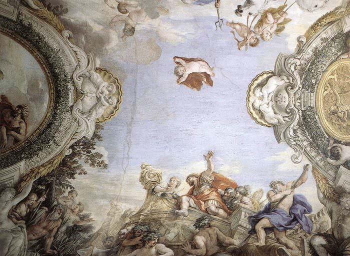 Pietro da Cortona Landing of the Trojans at the Mouth of Tiberis Germany oil painting art